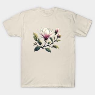 Magnolia Flower T-Shirt